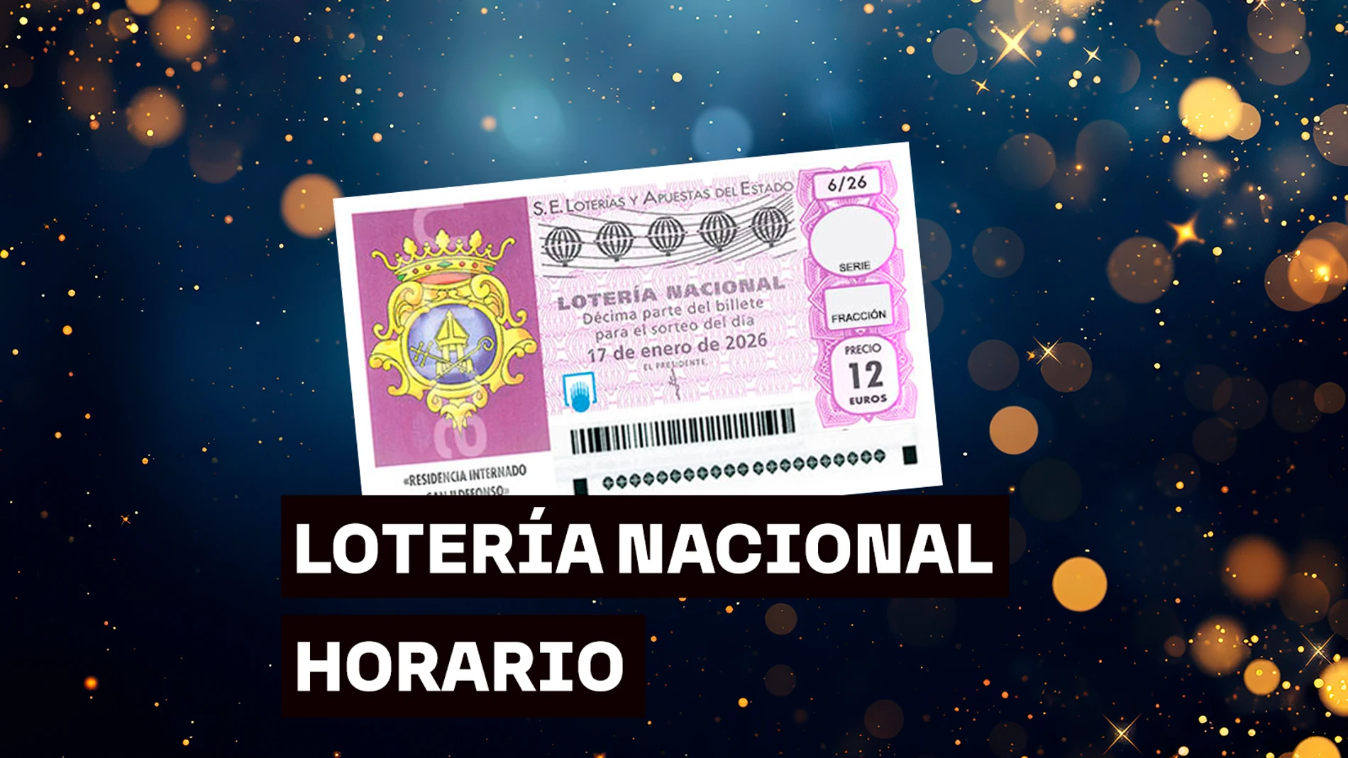 Horario del Sorteo Especial Niños de San Ildefonso de la Lotería Nacional Horario del Sorteo Especial Niños de San Ildefonso de la Lotería Nacional