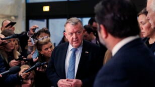 Ministro de Exteriores de Dinamarca Lars Lokke Rasmussen.