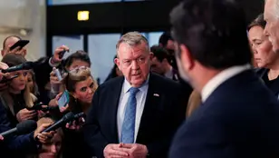 Ministro de Exteriores de Dinamarca Lars Lokke Rasmussen.