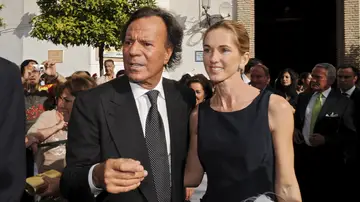 Julio Iglesias y Miranda Rijnsburger Julio Iglesias y Miranda Rijnsburger