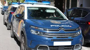 Imagen de archivo de un coche de la Policía Nacional Imagen de archivo de un coche de la Policía Nacional