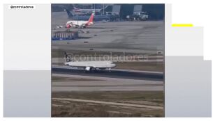 Aterrizaje de emergencia en El Prat