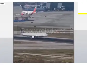Aterrizaje de emergencia en El Prat Aterrizaje de emergencia en El Prat