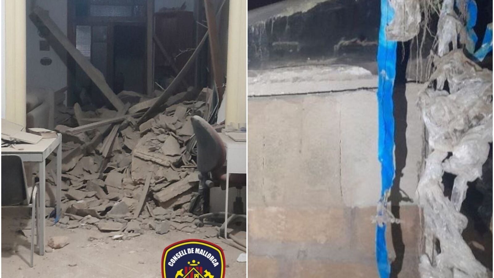 Muere un joven de 18 años tras desplomarse el techo de su habitación en Mallorca