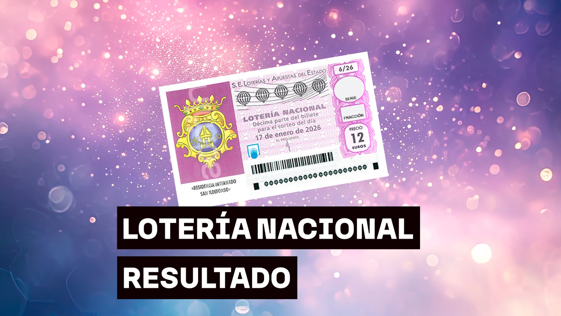 Comprobar resultado del Sorteo Especial Niños de San Ildefonso de la Lotería Nacional Comprobar resultado del Sorteo Especial Niños de San Ildefonso de la Lotería Nacional