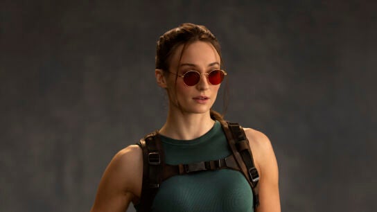 Sophie Turner como Lara Croft en la serie de Tomb Raider