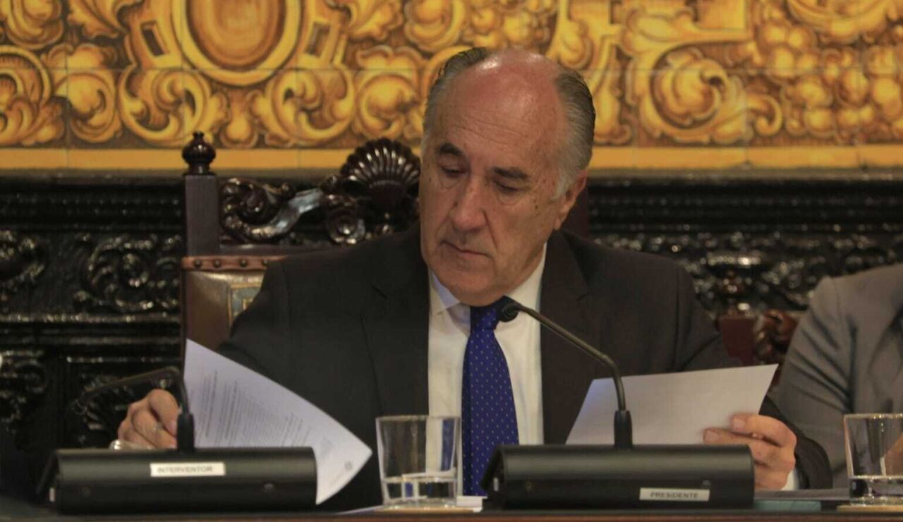 El alcalde de Algeciras (C&aacute;diz), Jos&eacute; Ignacio Landaluce