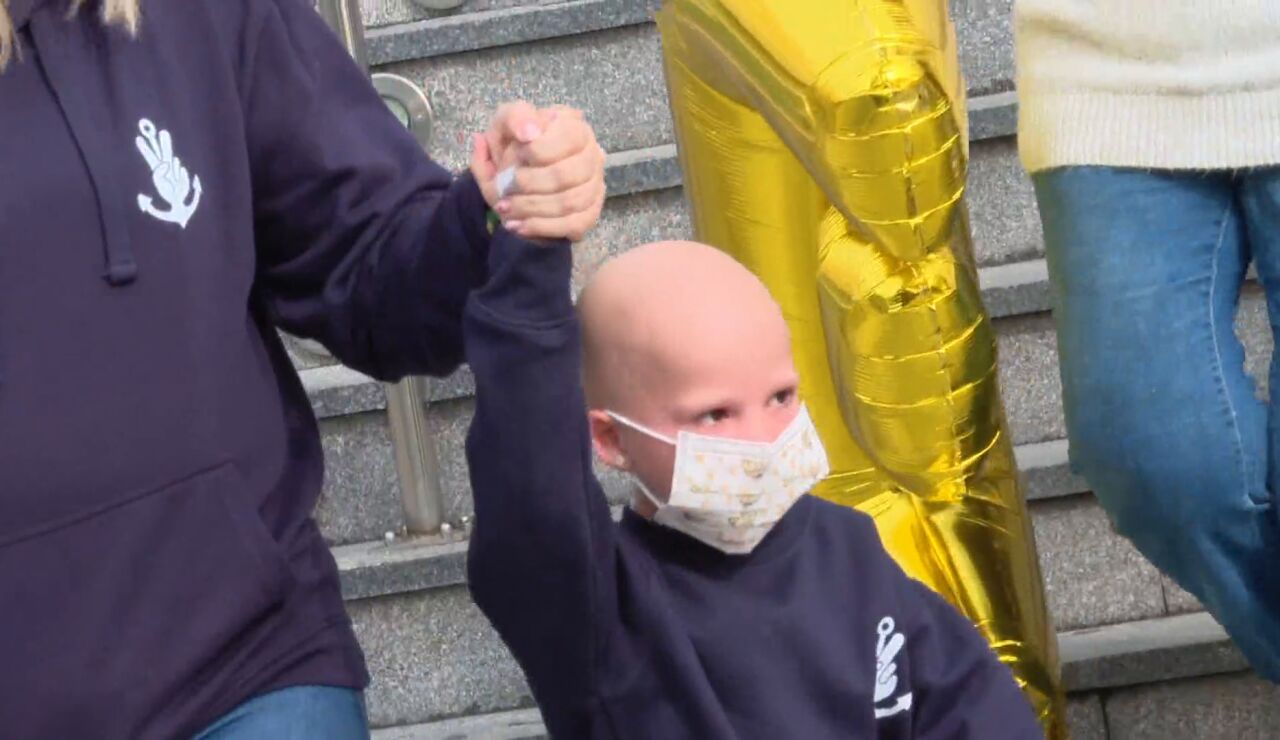 La peque&ntilde;a Victoria Esperanza, un ejemplo de las vidas salvadas con las donaciones