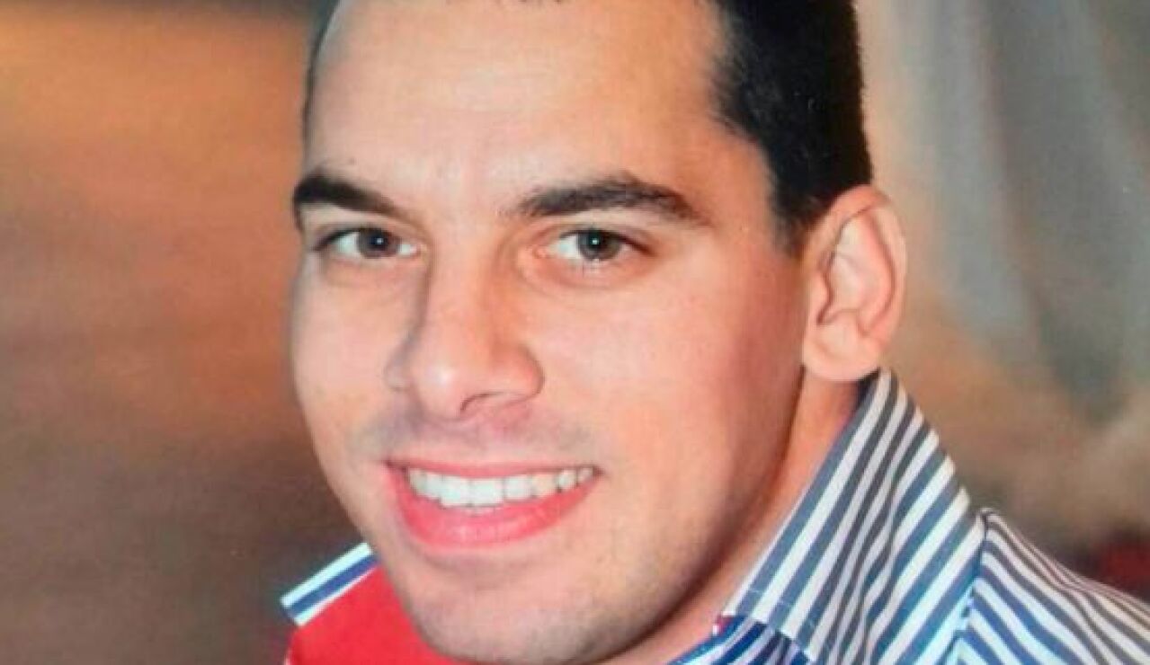 El exfutbolista Zivko Bakic de joven