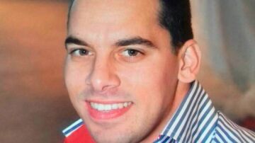 El exfutbolista Zivko Bakic de joven