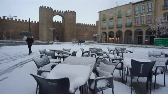 Aviso amarillo por nieve y lluvia en Castilla y Léón Aviso amarillo por nieve y lluvia en Castilla y Léón