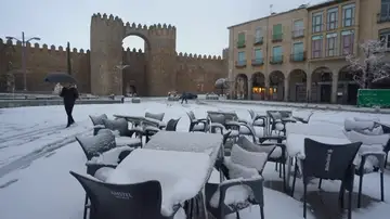 Aviso amarillo por nieve y lluvia en Castilla y Léón Aviso amarillo por nieve y lluvia en Castilla y Léón