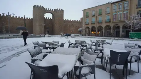 Aviso amarillo por nieve y lluvia en Castilla y Léón Aviso amarillo por nieve y lluvia en Castilla y Léón