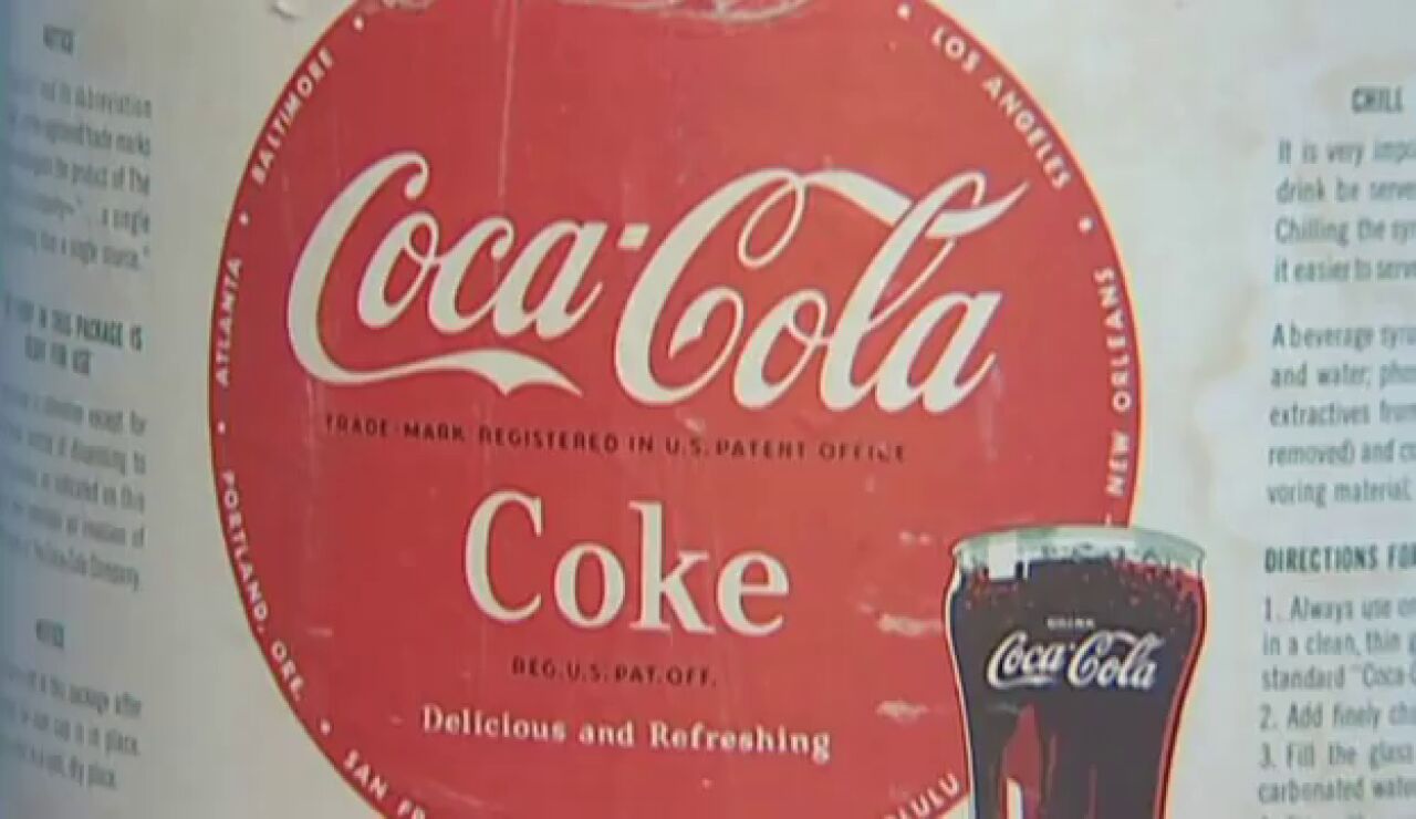 Patente f&oacute;rmula Coca Cola