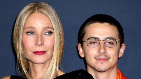 Gwyneth Paltrow y Timoth&eacute;e Chalamet 