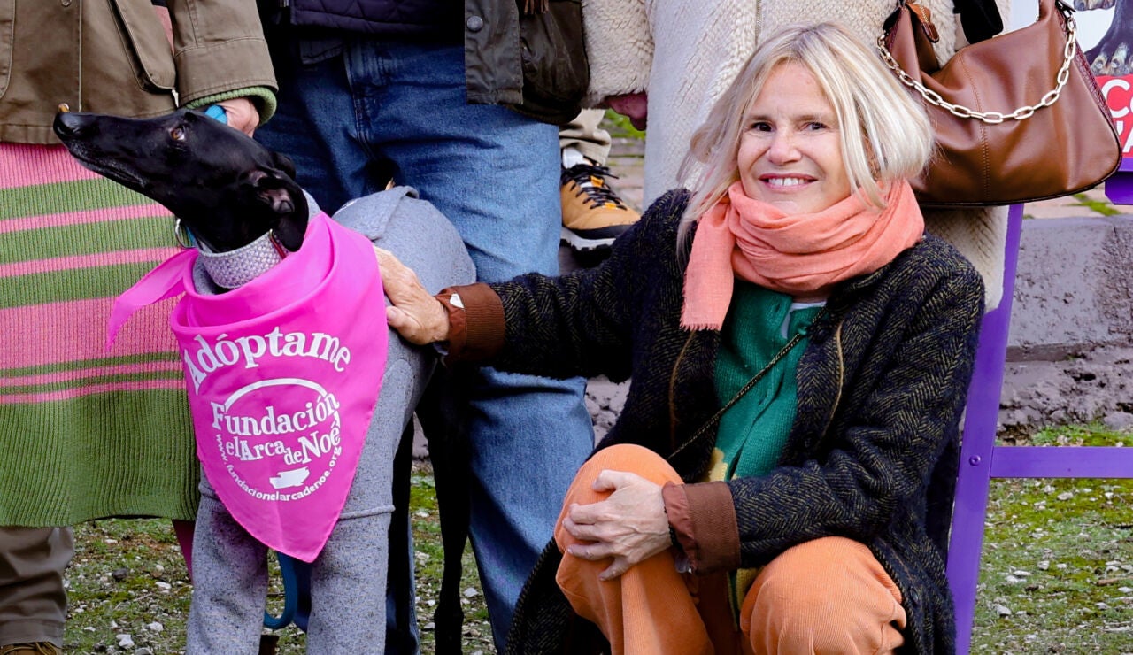 Eugenia Mart&iacute;nez de Irujo en la Fundaci&oacute;n El Arca de No&eacute;