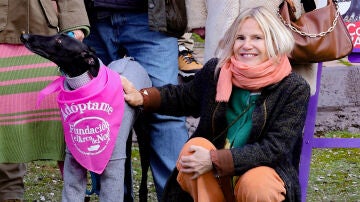 Eugenia Mart&iacute;nez de Irujo en la Fundaci&oacute;n El Arca de No&eacute;