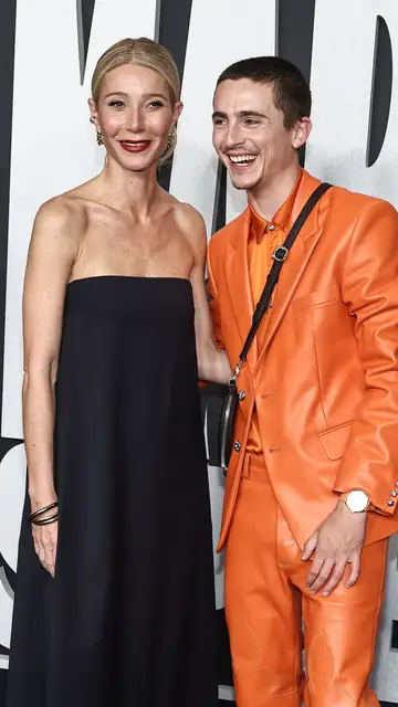 Gwyneth Paltrow y Timothée Chalamet Gwyneth Paltrow y Timothée Chalamet