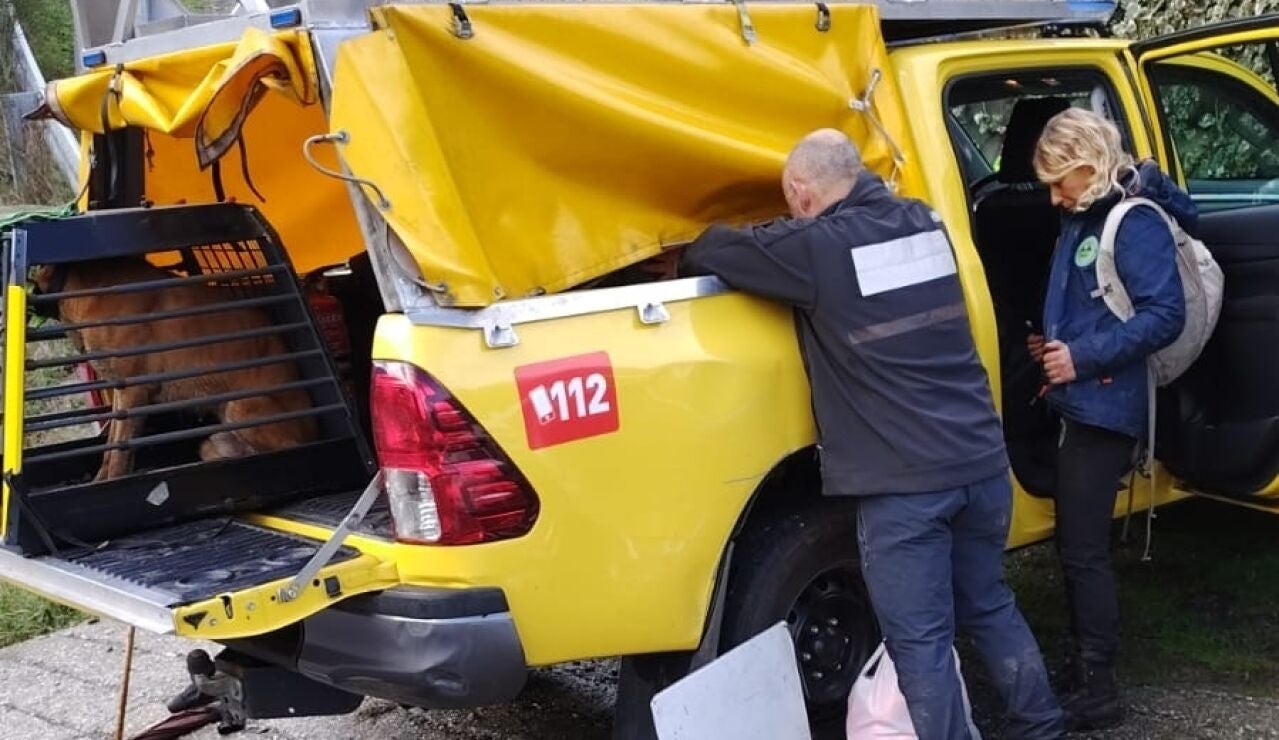 Hallazgo de la mujer desaparecida