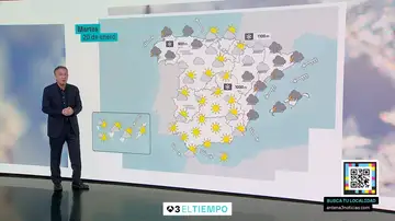 La previsión del martes 20 de enero La previsión del martes 20 de enero