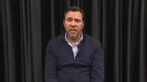 El ministro de Transportes Óscar Puente El ministro de Transportes Óscar Puente