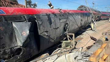 Imagen del accidente ferroviario en Adamuz, C&oacute;rdoba