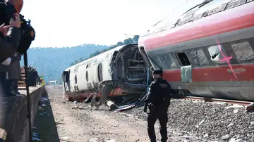 Imagen del accidente de tren en Adamuz Imagen del accidente de tren en Adamuz