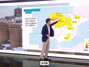 Nueva borrasca en camino, podr&aacute; dejar nevadas abundantes, y de nuevo un fuerte temporal en el mar. 