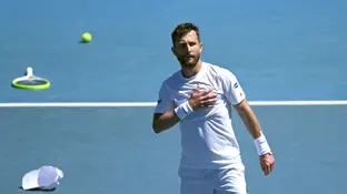 Corentin Moutet en el Open de Australia Corentin Moutet en el Open de Australia