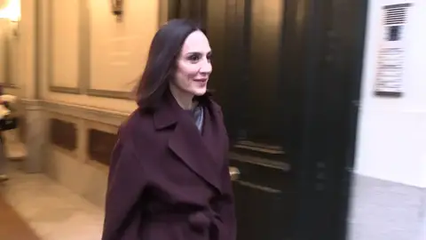 Tamara Falcó ignorando a la prensa Tamara Falcó ignorando a la prensa