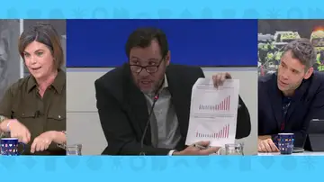 Rubén Amón y Samanta Villar, Óscar Puente Rubén Amón y Samanta Villar, Óscar Puente