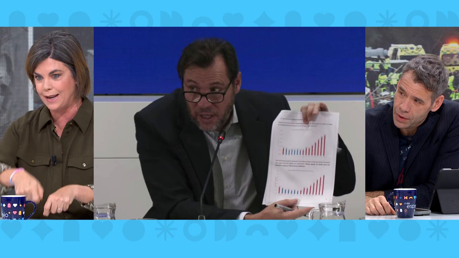 El roce entre Rubén Amón y Samanta Villar por las declaraciones de Óscar Puente: 