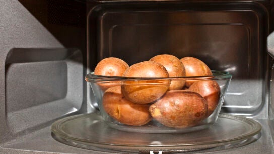 Patatas al microondas