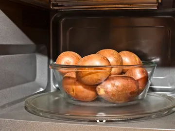 Patatas al microondas Patatas al microondas