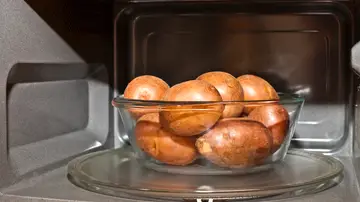 Patatas al microondas Patatas al microondas