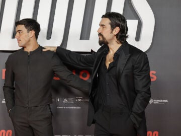 Mario y Oscar Casas en un photocall