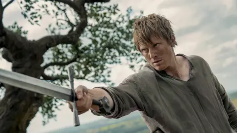 Peter Claffey como Dunk en El Caballero de los Siete Reinos Peter Claffey como Dunk en El Caballero de los Siete Reinos