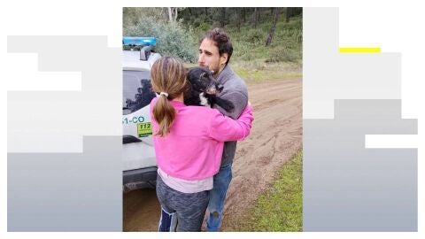 Rescatan a Boro, el perro que se hab&iacute;a perdido tras el accidente de tren en Adamuz, C&oacute;rdoba