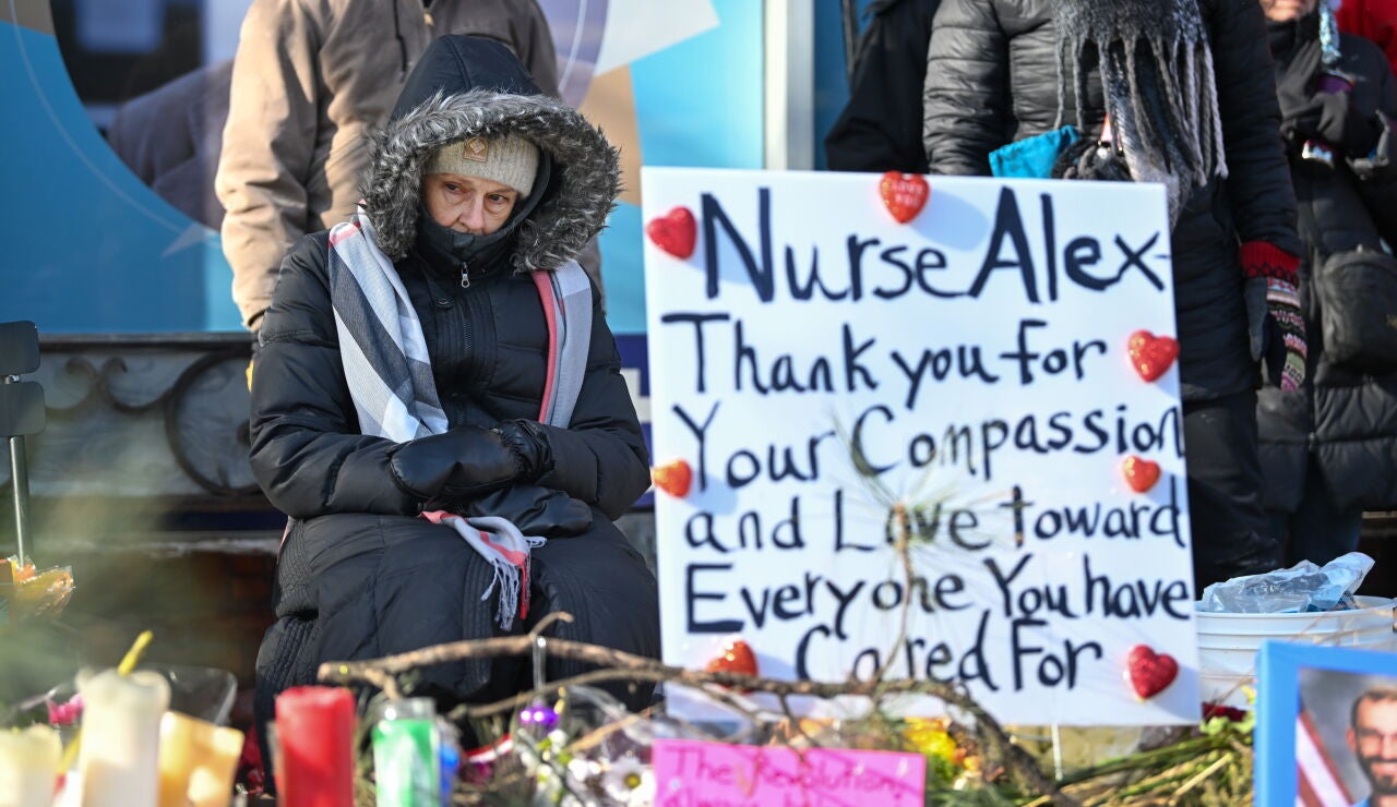 Protestas en Minneapolis despu&eacute;s de que la Polic&iacute;a haya abatido a un hombre.