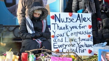 Protestas en Minneapolis despu&eacute;s de que la Polic&iacute;a haya abatido a un hombre.