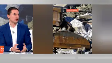 Juan Lobato analiza el accidente de tren. Juan Lobato analiza el accidente de tren.