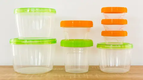 Recipientes de comida de plástico Recipientes de comida de plástico