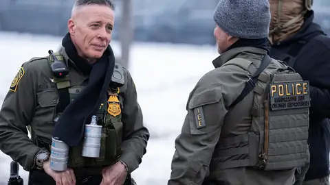 Gregory Bovino, jefe de la patrulla de inmigración Gregory Bovino, jefe de la patrulla de inmigración