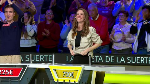 &iexcl;Brillante! Nuria consigue 2.775 euros con el gajo dorado