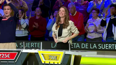 ¡Brillante! Nuria consigue 2.775 euros con el gajo dorado ¡Brillante! Nuria consigue 2.775 euros con el gajo dorado