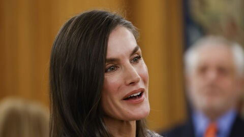 La reina Letizia, en el Palacio de la Zarzuela