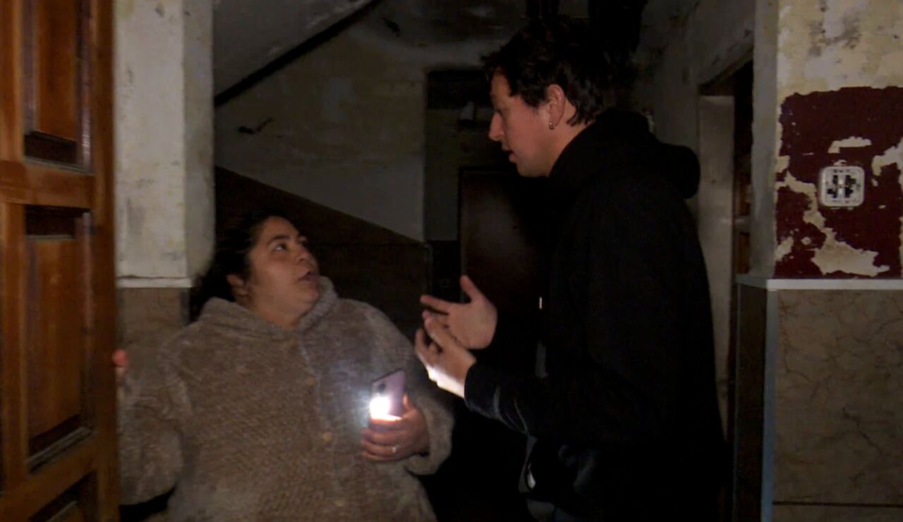 Font de la P&oacute;lvora, barrio sin luz.