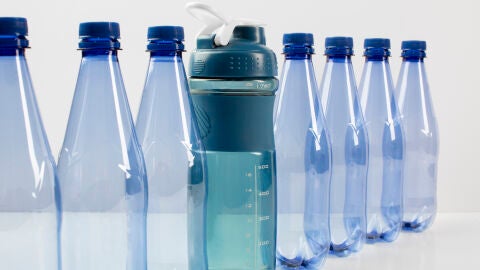 Botellas de plásticos