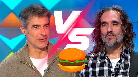 ¿Pelea en La ruleta de la suerte? Jorge Fernández vs Joaquín Padilla discuten por una hamburguesa ¿Pelea en La ruleta de la suerte? Jorge Fernández vs Joaquín Padilla discuten por una hamburguesa