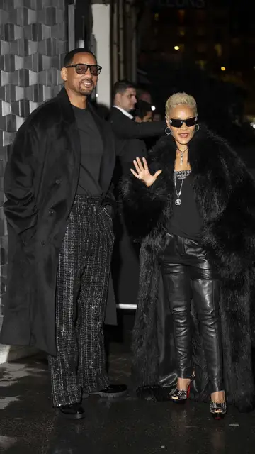 Will Smith y Jada Pinkett Smith en la Semana de la Moda de Paris Will Smith y Jada Pinkett Smith en la Semana de la Moda de Paris